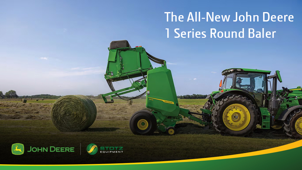 The New John Deere 1 Series Round Balers: Speed and Precision in Every Bale